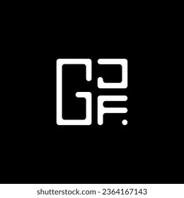 GJF letter logo vector design, GJF simple and modern logo. GJF luxurious alphabet design  