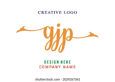 GJP lettering logo is simple, easy to understand and authoritative