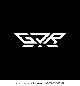 GJR letter logo vector design, GJR simple and modern logo. GJR luxurious alphabet design  