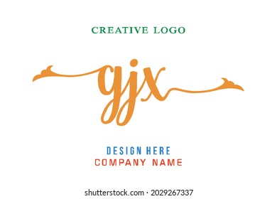 GJX lettering logo is simple, easy to understand and authoritative