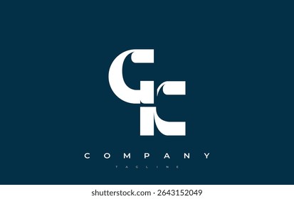 GK Abstract Geometric Logo Design. Modern and elegant logo design with simplistic typography elements, showcasing branding excellence.