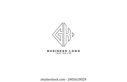 GK, KG, G, K, Abstract Letters Logo Monogram