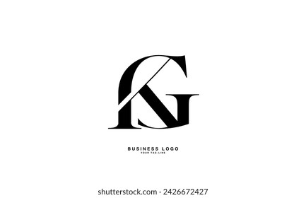 GK, KG, G, K, Abstract Letters Logo Monogram