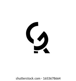 gk letter brand logo vector