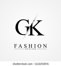 GK Letter logo icon