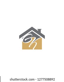 GK Letter Real Estate Logo Icon 001