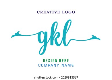 El logotipo de la inscripción GKL es sencillo, fácil de entender y autoritario