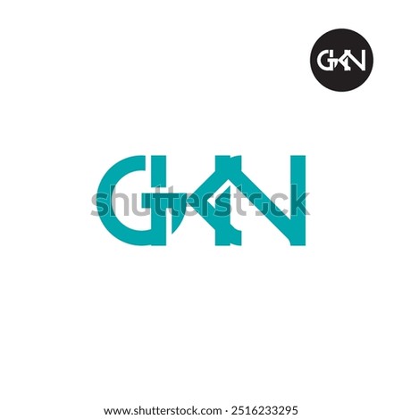 GKN Logo Letter Monogram Design