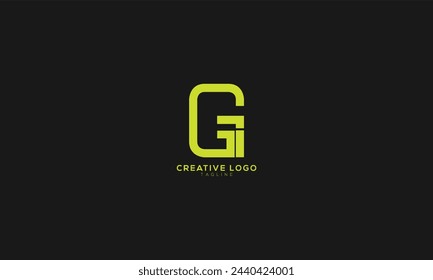 GL Abstract initial monogram letter alphabet logo design
