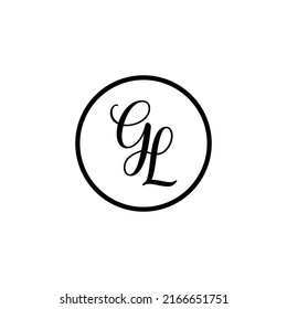 GL beuty logo element luxury