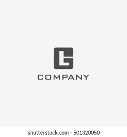 G,L company logo, G,L words