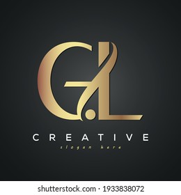 GL creative luxury premium letter logo 