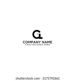 GL Initial Logo Sign Design