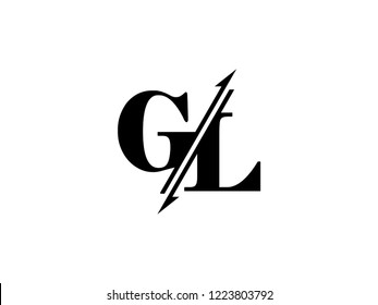 GL initials logo sliced