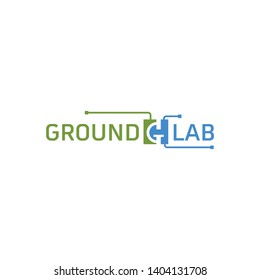 GL Laboratory Electricity Company Logo Vector 