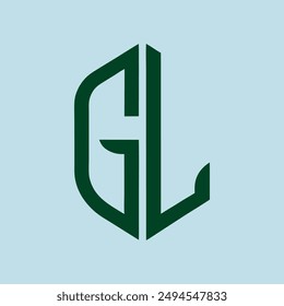 Logotipo de la letra GL Diseño creativo.
VECTOR de concepto único con logotipo de monograma GL.
Logo de la letra de las iniciales abstractas planas creativas de GL.
