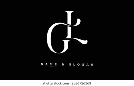 GL, LG Abstract Letters Logo Monogram