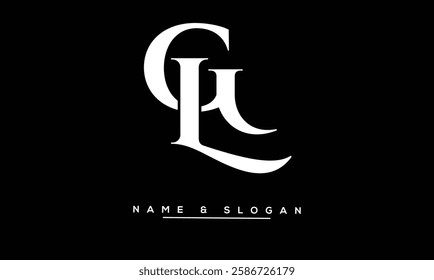 GL, LG Abstract Letters Logo Monogram