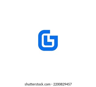 GL, LG, G initial logo monogram designs modern vector templates