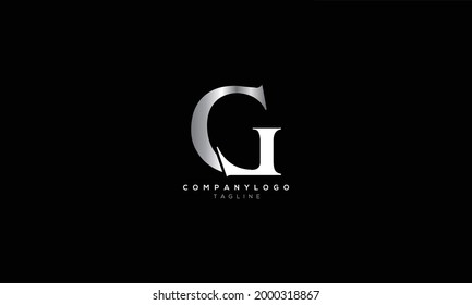 GL LG G AND L Abstract initial monogram letter alphabet logo design