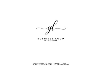 GL, LG, G, L, Abstract Letters Logo Monogram