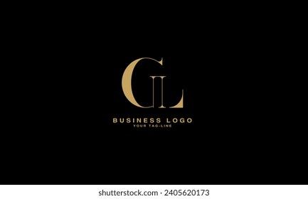 GL, LG, G, L, Abstract Letters Logo Monogram