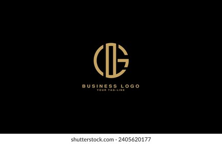 GL, LG, G, L, Abstract Letters Logo Monogram