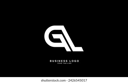 GL, LG, G, L, Abstract Letters Logo Monogram