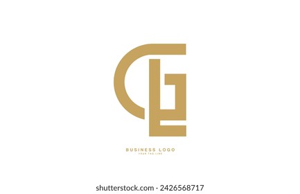 GL, LG, G, L, Abstract Letters Logo Monogram