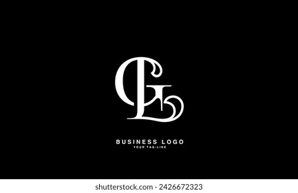 GL, LG, G, L, Abstract Letters Logo Monogram