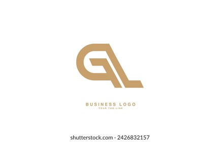 GL, LG, G, L, Abstract Letters Logo Monogram