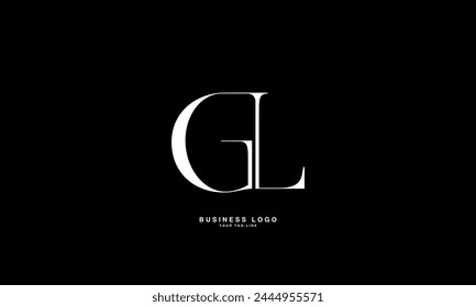 GL, LG, G, L, Abstract Letters Logo Monogram