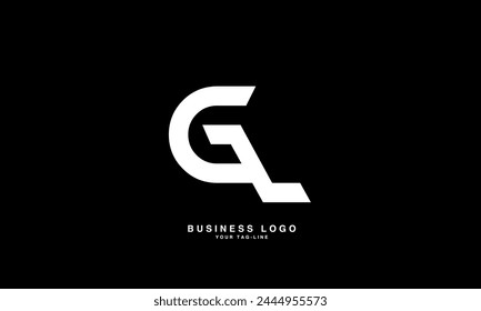 GL, LG, G, L, Abstract Letters Logo Monogram