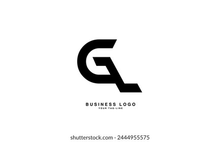 GL, LG, G, L, Abstract Letters Logo Monogram