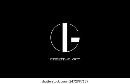 GL, LG, G, L abstract letters logo monogram