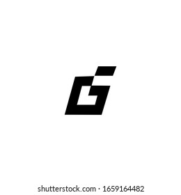 GL LG Letter Logo Design-Vektorillustration