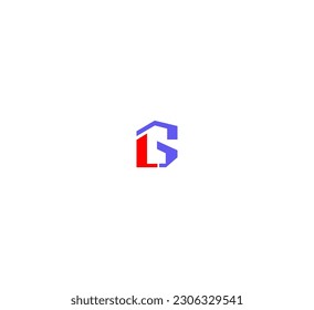 GL, LG letter modern branding logo