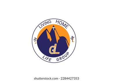 GL LIFE GROUP LOGO AND CAR STICKER DESIGN