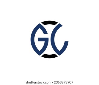 GL logo design vector template