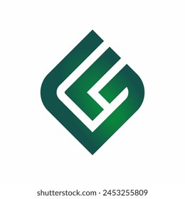 gl logo simple clean and elegance