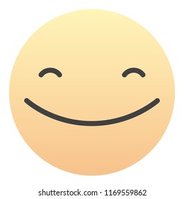 Glad Emoticon Emoji Sign Face
