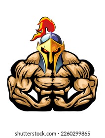 Gladiator Fitness Club.Gladiators Gym Gladiator Bodybuilding Fitness.eps