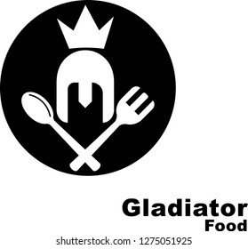 gladiator food logo