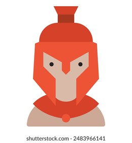 Gladiator icon for web, app, infographic, etc