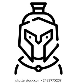Gladiator icon for web, app, infographic, etc