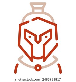 Gladiator icon for web, app, infographic, etc