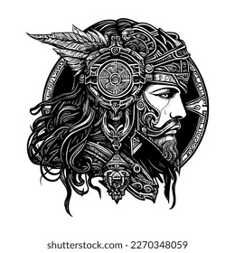 gladiator logo portrays a powerful and fierce warrior in traditional Roman attire, representing strength, bravery, and competitiveness