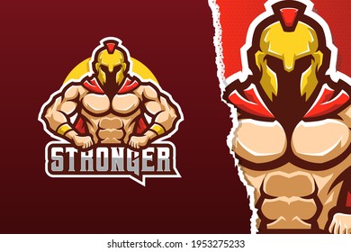 The Gladiator Mascot Logo Template
