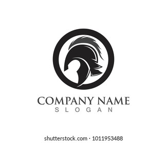 Gladiator mask logo and symbols template icons