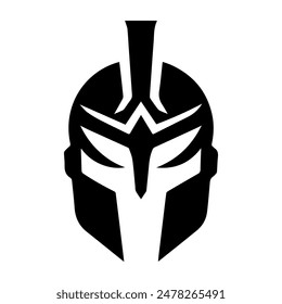 Gladiator power logo or modern line icon. Vector line art and icon design with bold outline. Black and white Pixel Perfect minimalistic symbol isolate white background. Creative logotype